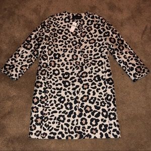 Ann Taylor Leopard Coat! NWT!!